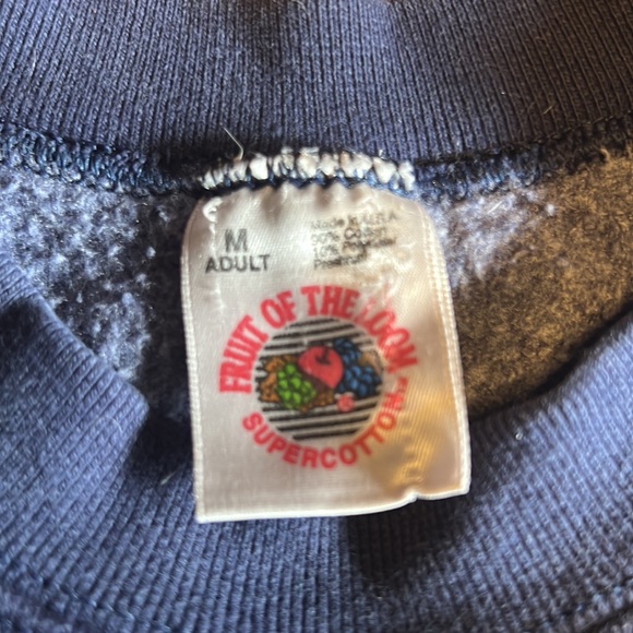 Heavyweight boxy vintage fruit of the loom state sweatshirt - Picture 2 of 6